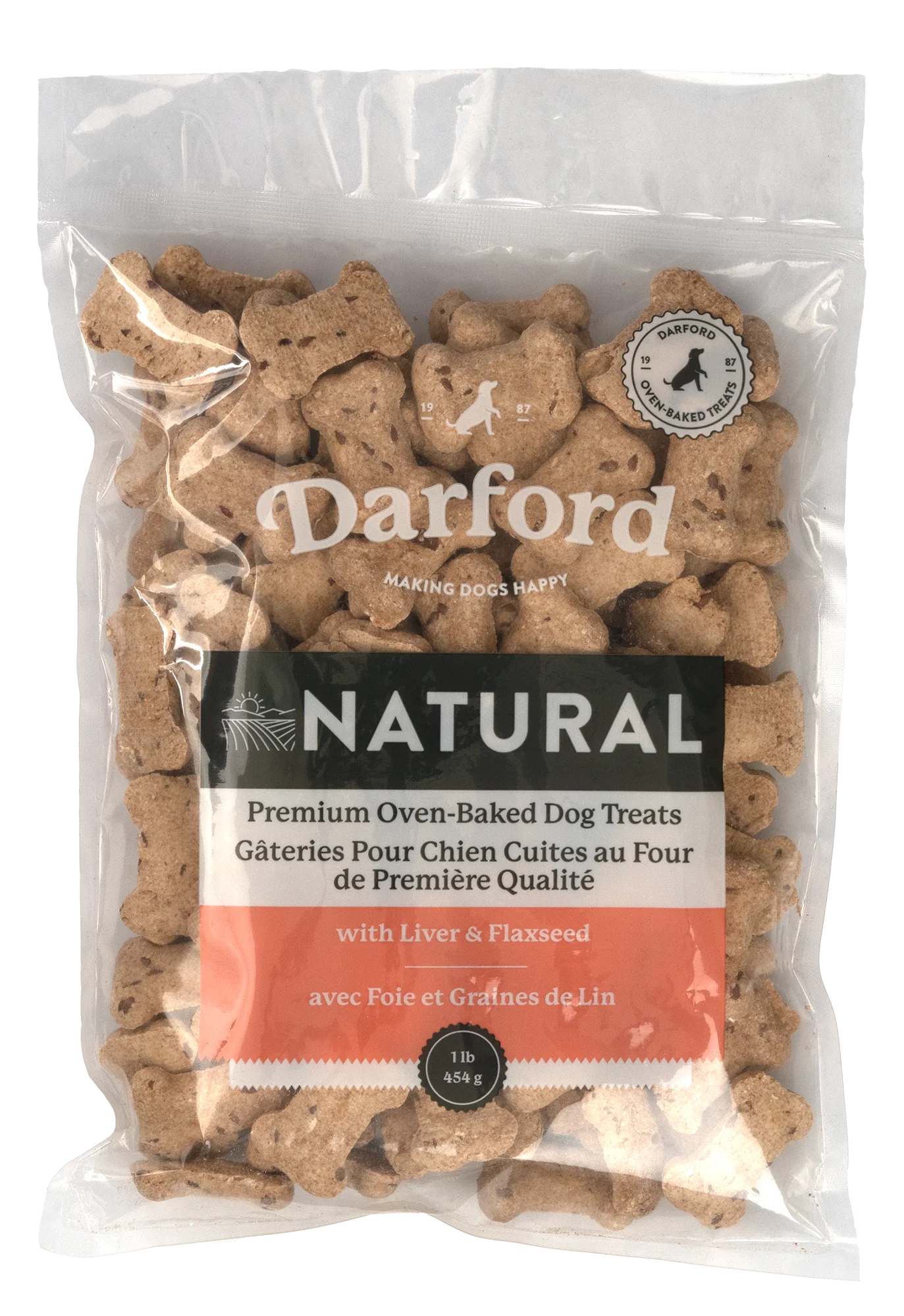 Darford Natural Liver & Flaxseed Dog Treats