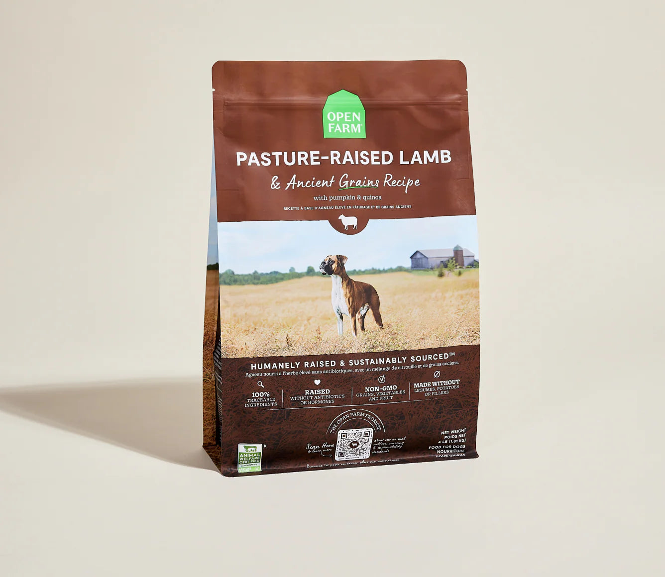 Open Farm Pasture-Raised Lamb & Ancient Grains Dog Food