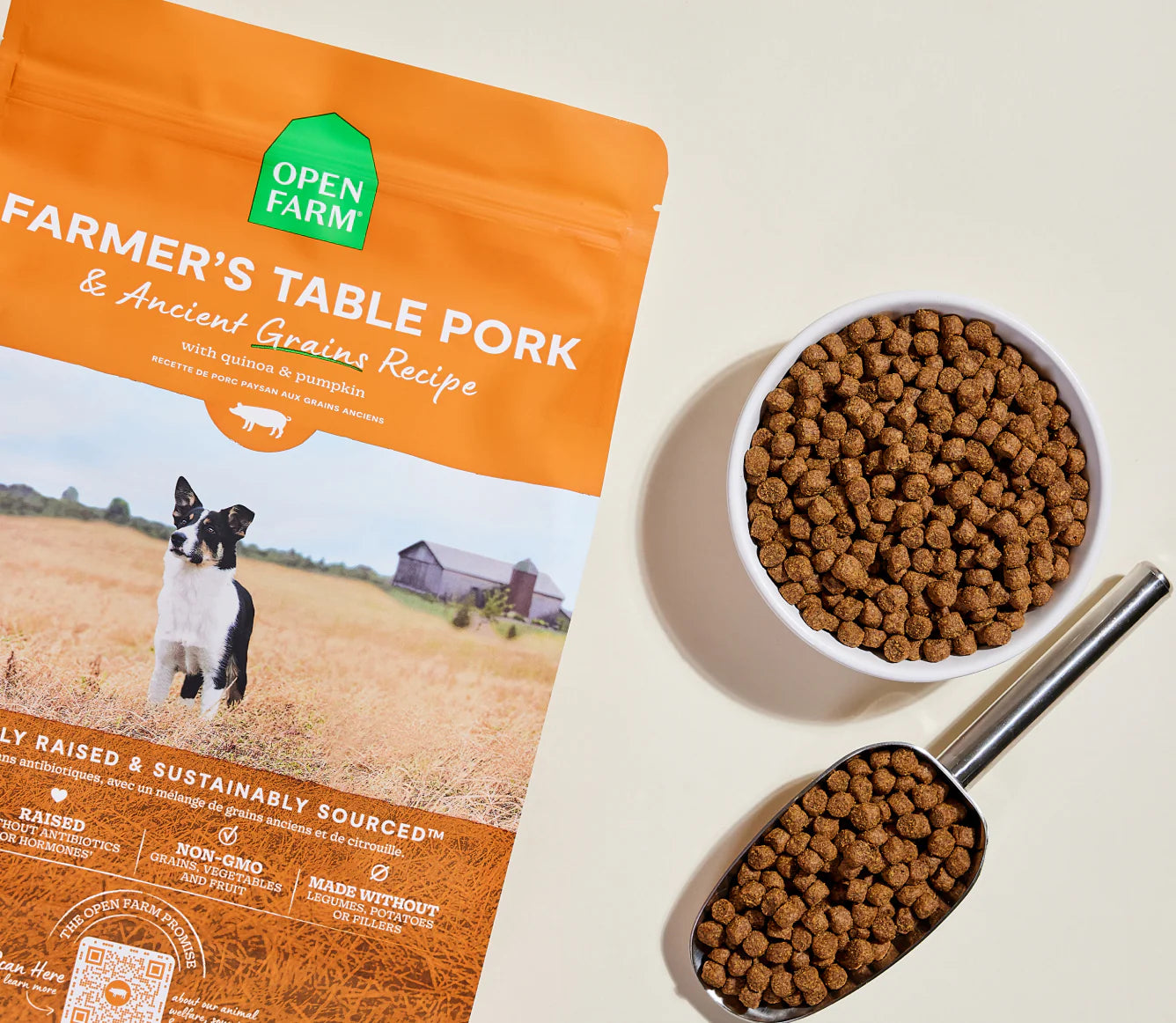 Open Farm Farmer's Table Pork & Ancient Grains Dog Food