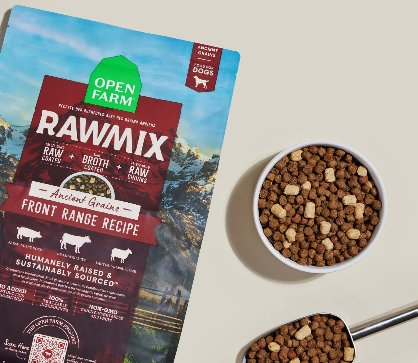Open Farm RawMix Front Range Ancient Grains Dog Food