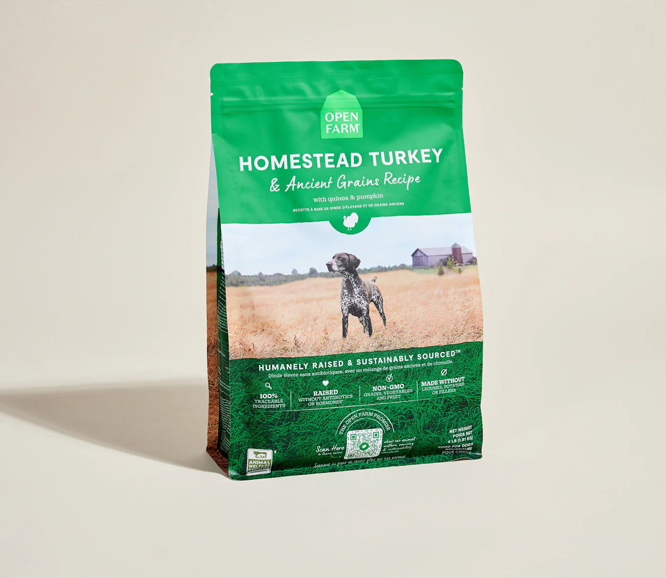 Open Farm Homestead Turkey & Ancient Grains Dog Food