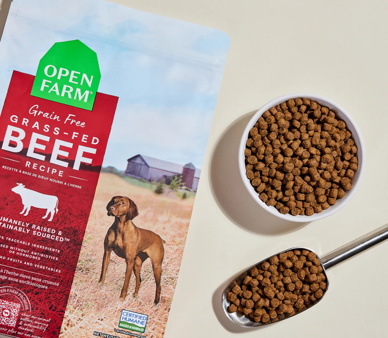 Open Farm Grass-Fed Beef Grain-Free Dog Food