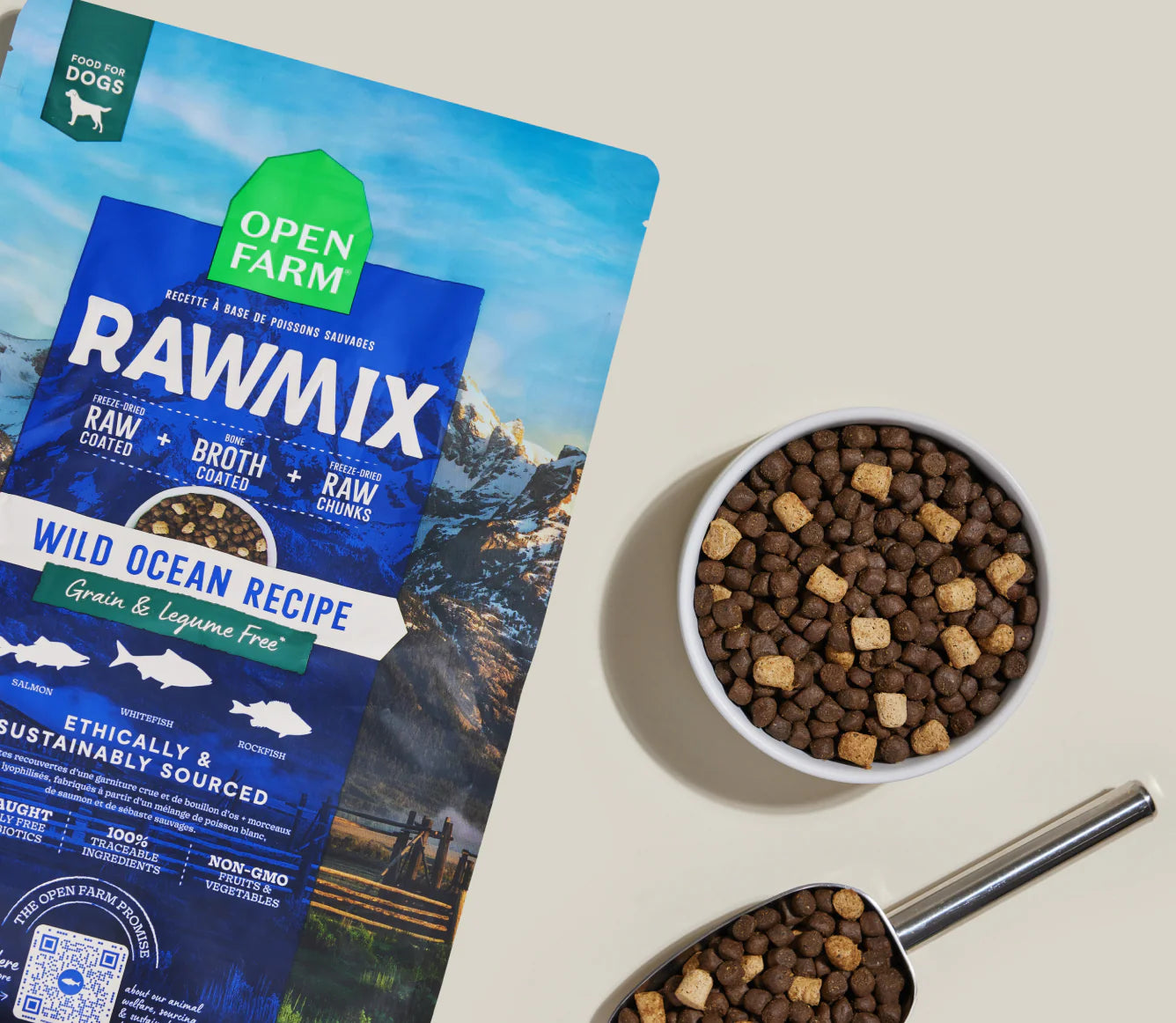 Open Farm RawMix Wild Ocean Grain Free Dog Food