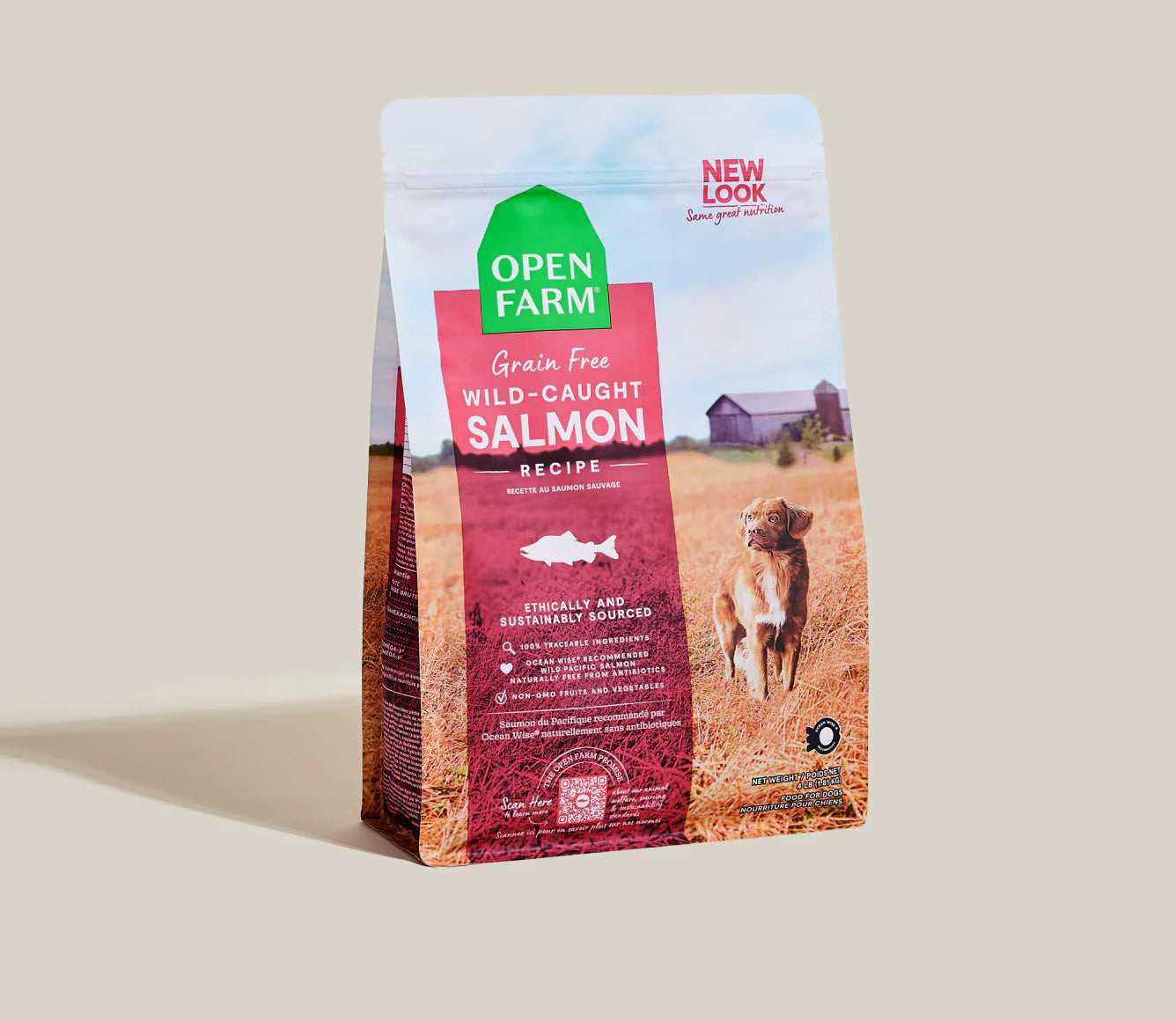 Open Farm Wild-Caught Salmon Grain-Free Dog Food