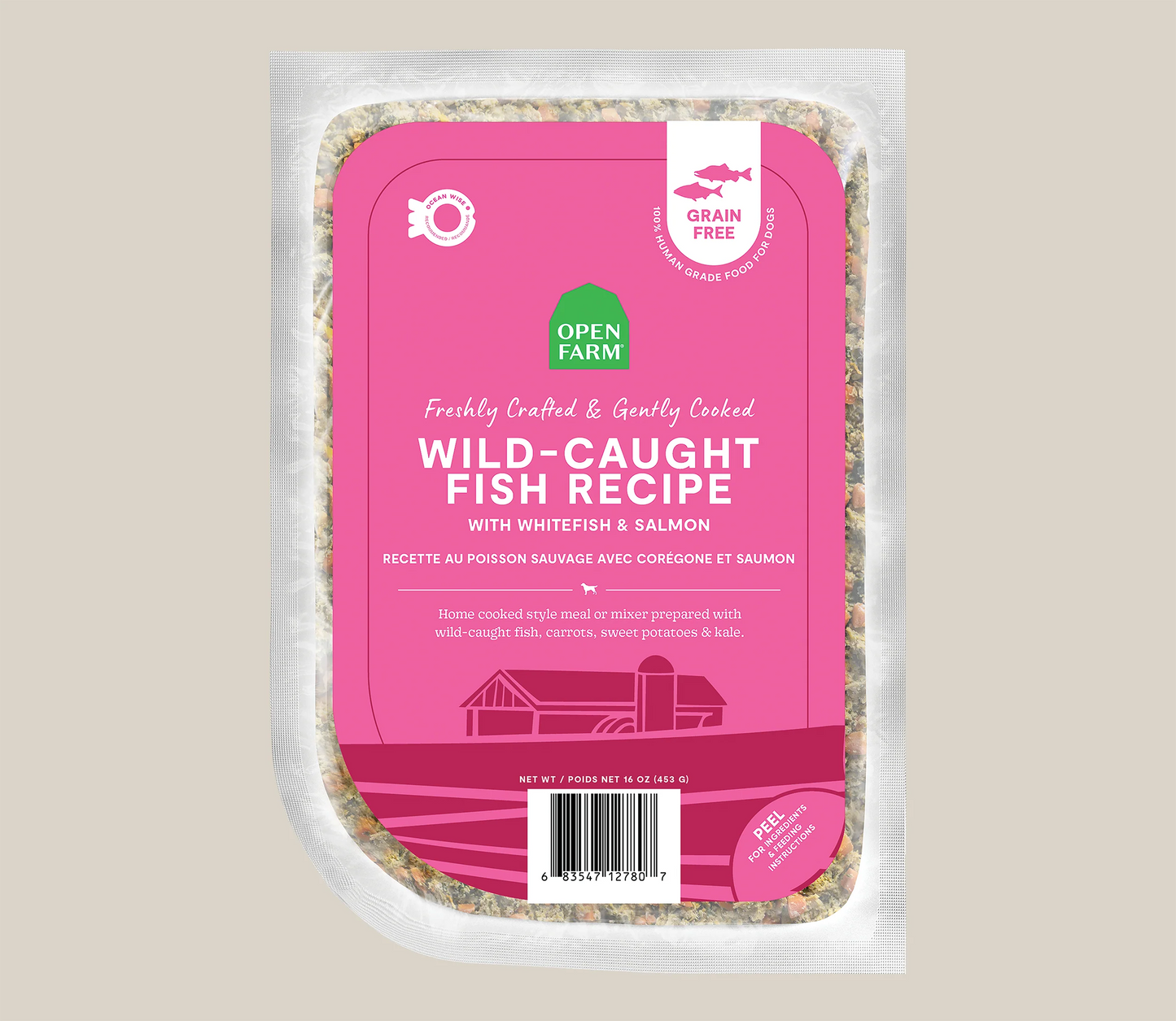 Open Farm Gently Cooked Dog Food - Wild-Caught Fish Recipe