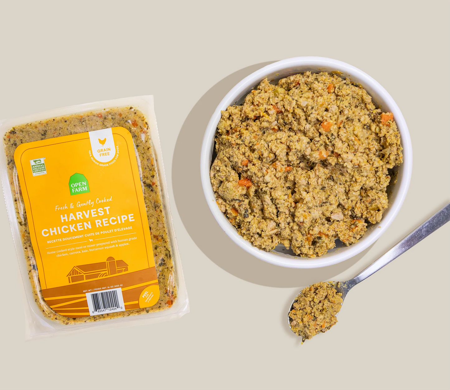 Open Farm Gently Cooked Dog Food - Harvest Chicken Recipe