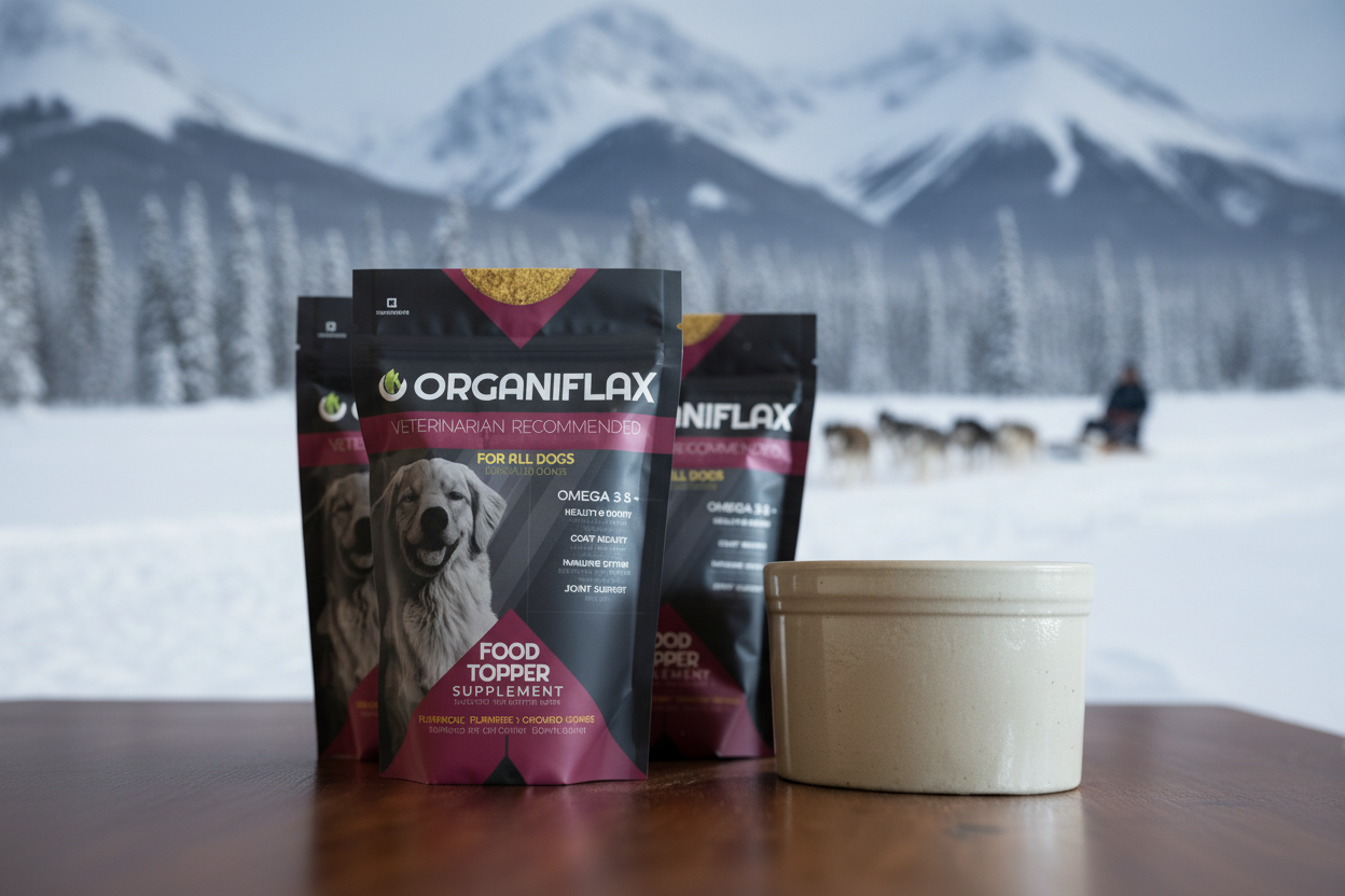 OrganiFlax Dog Food Topper