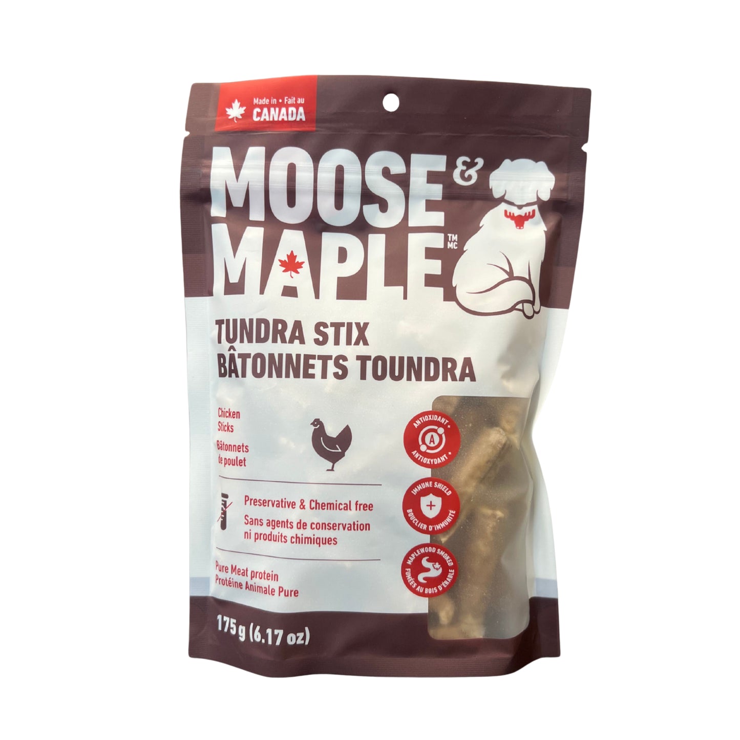 Moose & Maple Tundra Stix - Chicken Dog Treats
