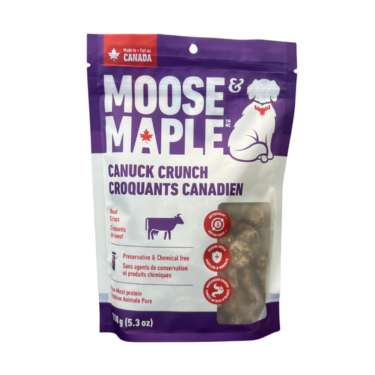 Moose & Maple Canuck Crunch - Beef Dog Treats