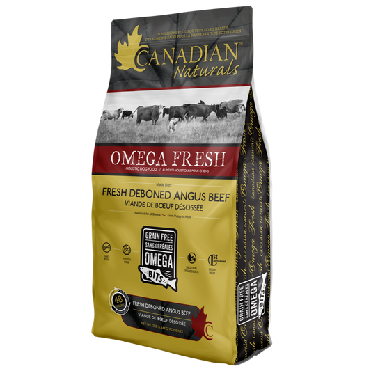 Canadian Naturals Omega Fresh Deboned Angus Beef Dog Food