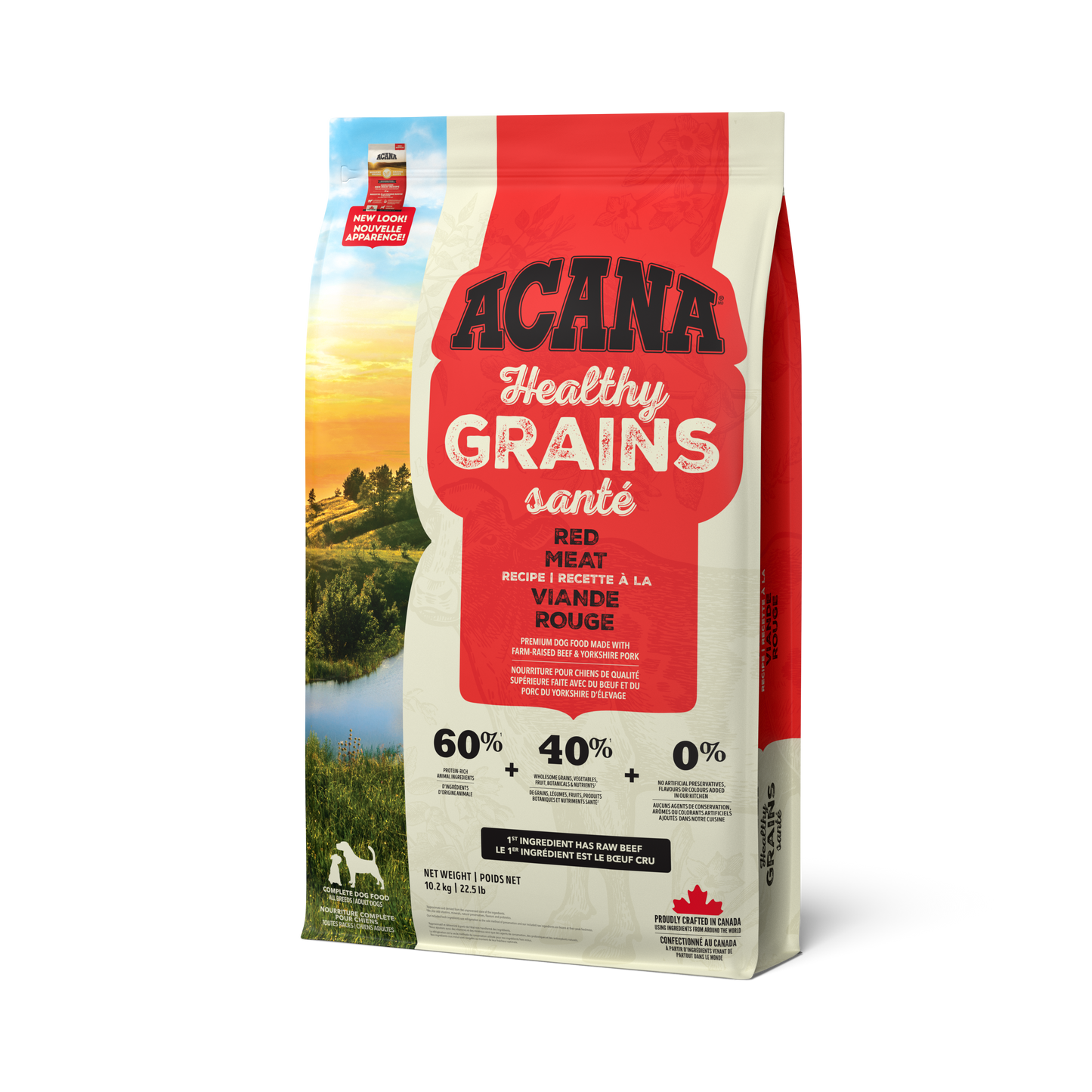 ACANA Healthy Grains Ranch-Raised Red Meat Recipe Dog Food