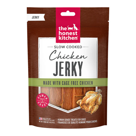 The Honest Kitchen Slow Cooked Chicken Jerky Chews Dog Treats