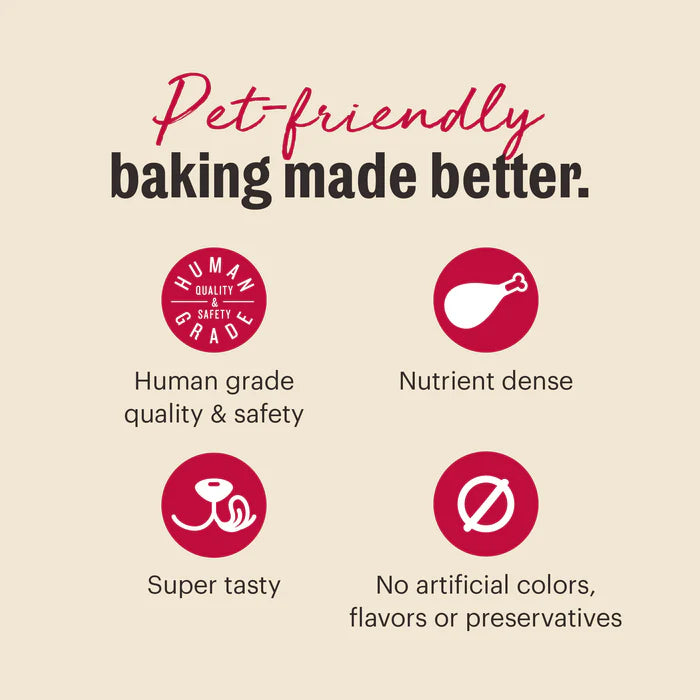 The Honest Kitchen Muffin Mix made with Chicken, Apples & Cinnamon for Dogs