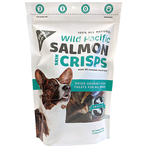 Snack 21 Salmon Skin Crisps Value Pack