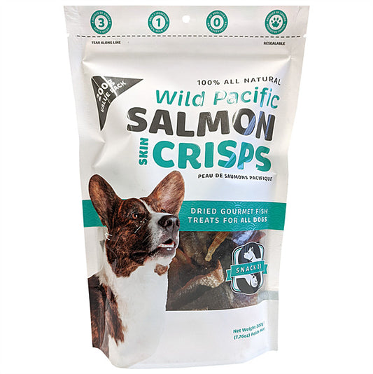 Snack 21 Salmon Skin Crisps Value Pack