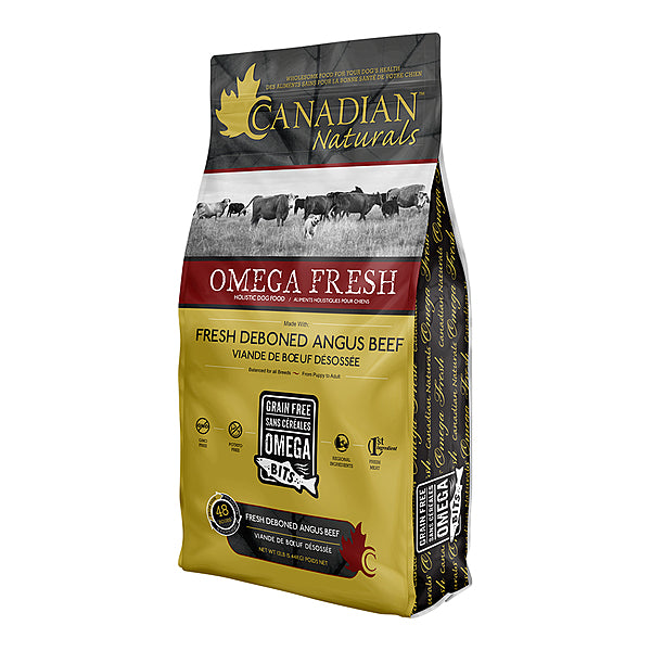 Canadian Naturals Omega Fresh Deboned Angus Beef Dog Food