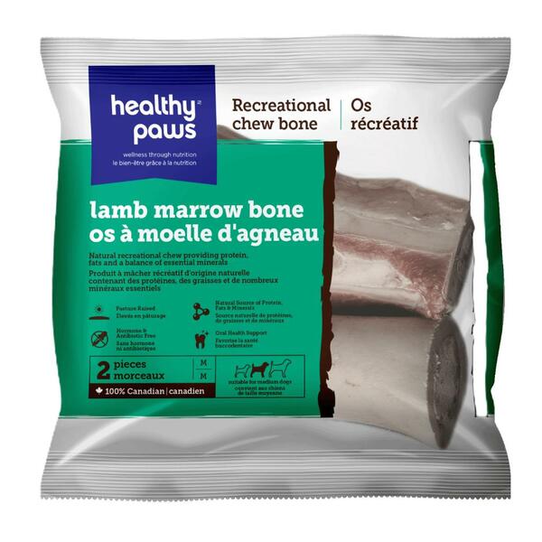 Healthy Paws Lamb Marrow Bones for Dogs