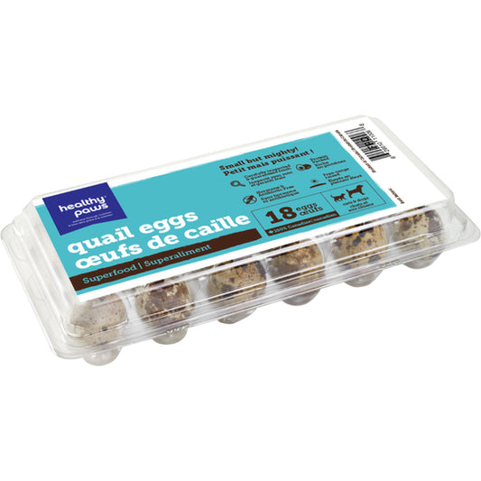 Healthy Paws Quail Eggs for Dogs