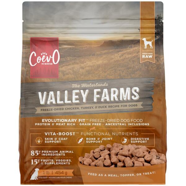 Coevo Freeze Dried Raw Valley Farms 1LB