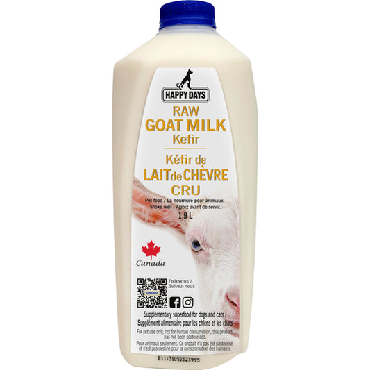 Happy Days Raw Goat Milk Kefir for Dogs