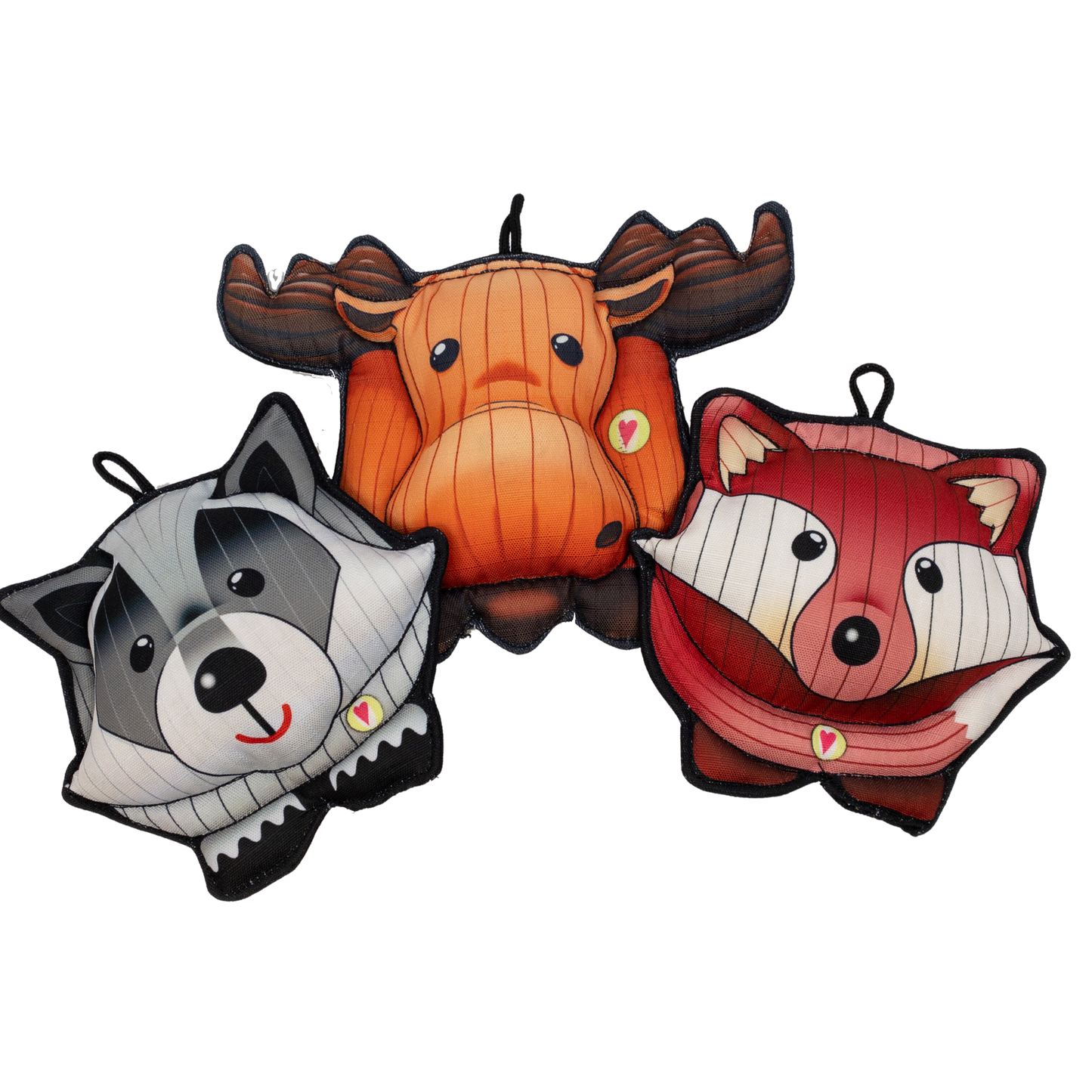 HuggleTuff™ Puffies Woodland Dog Toy