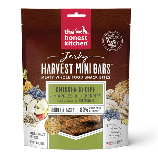 The Honest Kitchen Chicken Jerky Harvest Bars