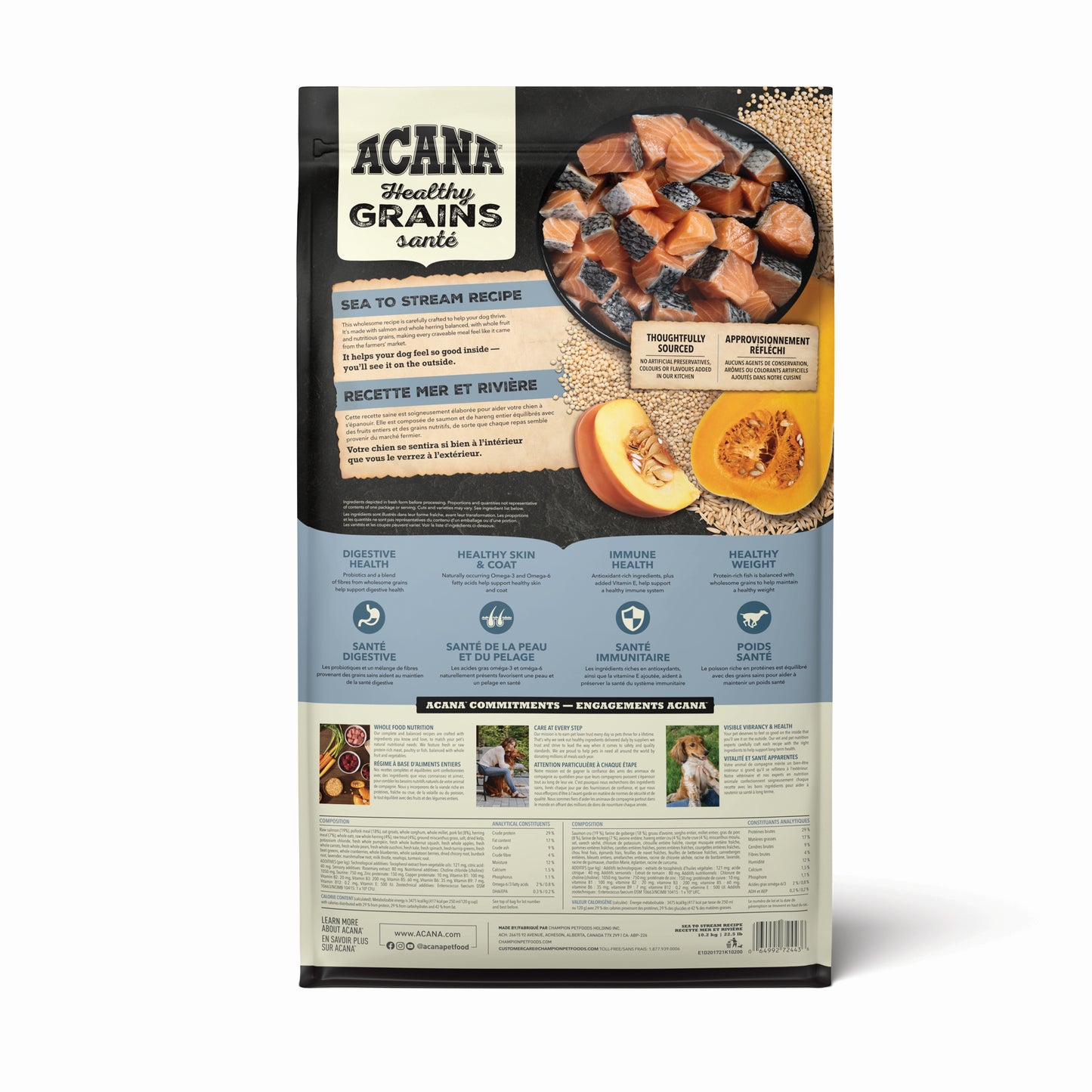 ACANA Healthy Grains Sea to Stream  Dog Food