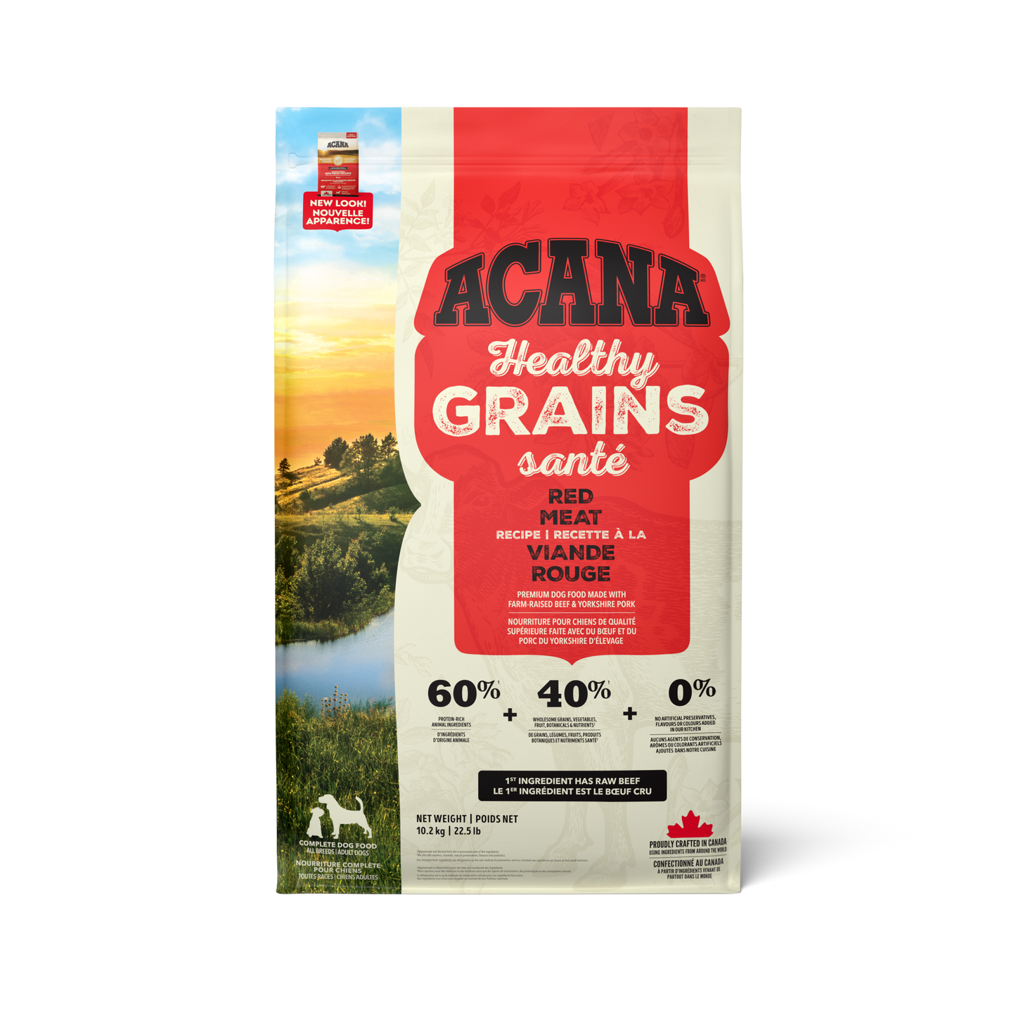 ACANA Healthy Grains Ranch-Raised Red Meat Dog Food