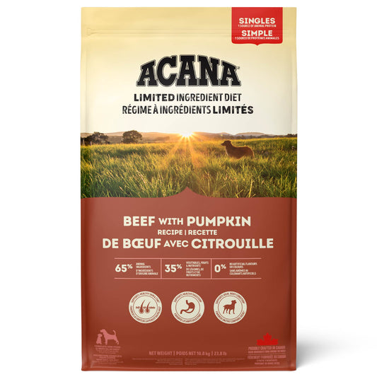 ACANA Singles Beef with Pumpkin Recipe Dog Food