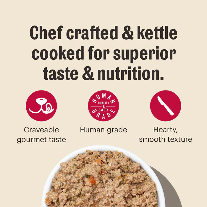 The Honest Kitchen Beef, Lamb & Spring Veggies Butcher Block Pâté Dog Food