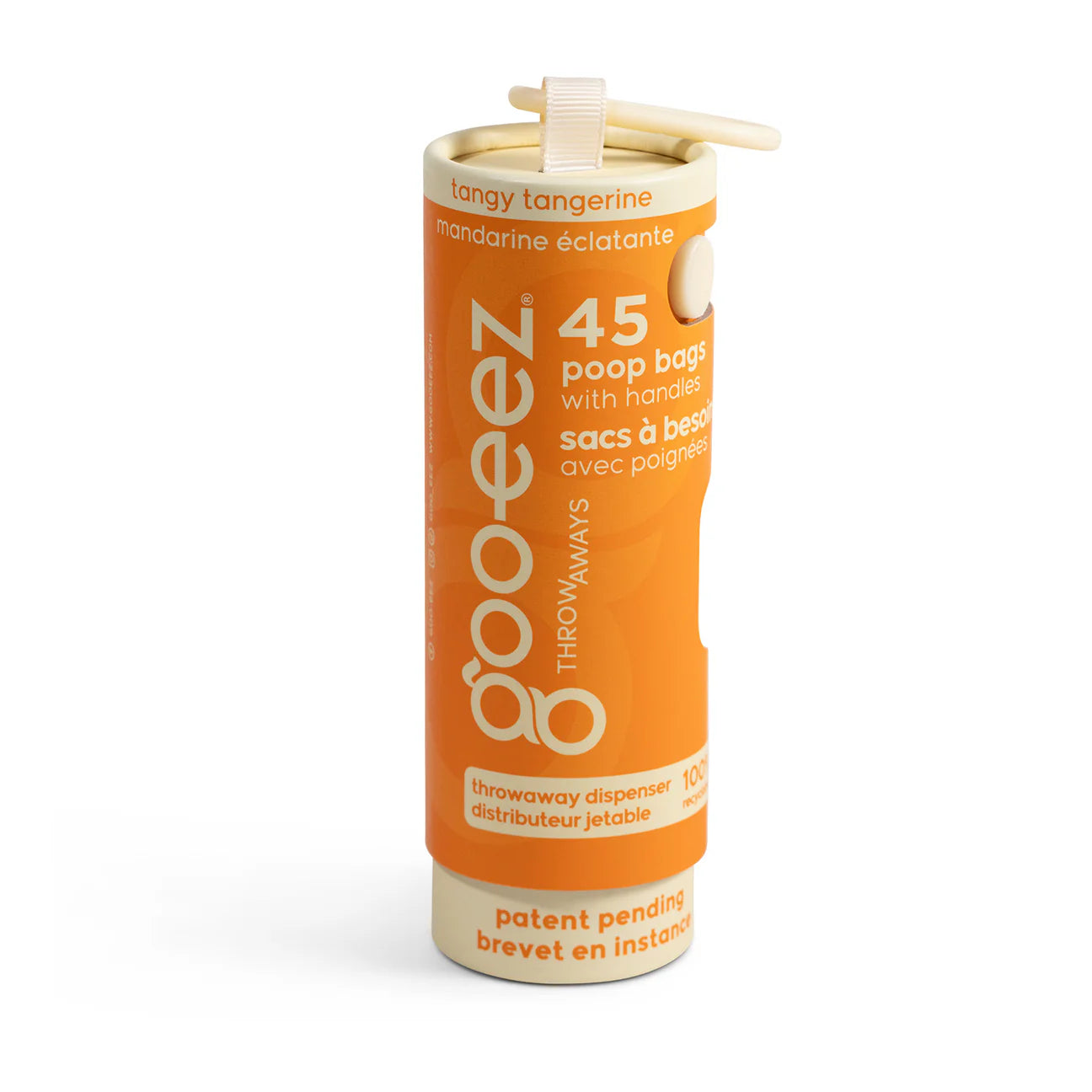 Goo-eez Throwaways Poop Bag Dispenser (45 bags)