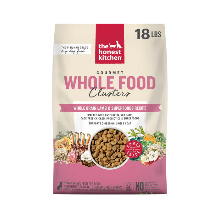 The Honest Kitchen Whole Grain Lamb Whole Food Clusters Dog Food